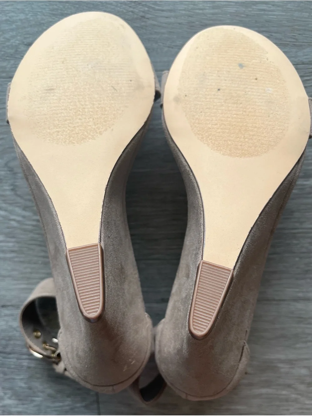 JustFab women taupe